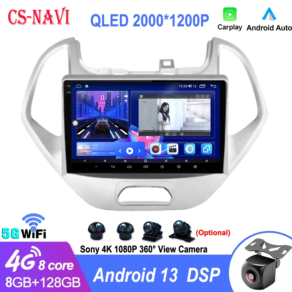 8 CORE Android 13 For Ford FIGO KA 2015 - 2020 Carplay Autoradio Car Radio Multimedia Blu-ray IPS QLED Navigation GPS No 2din
8 CORE Android 13 For Ford FIGO KA 2015 - 2020 Carplay Autoradio Car Radio Multimedia Blu-ray IPS QLED Navigation GPS No 2din