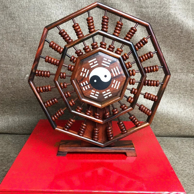 

Rosewood Gossip Rotating Abacus Rosewood Crafts Solid Wood Abacus Decoration Office Business Gifts Wholesale