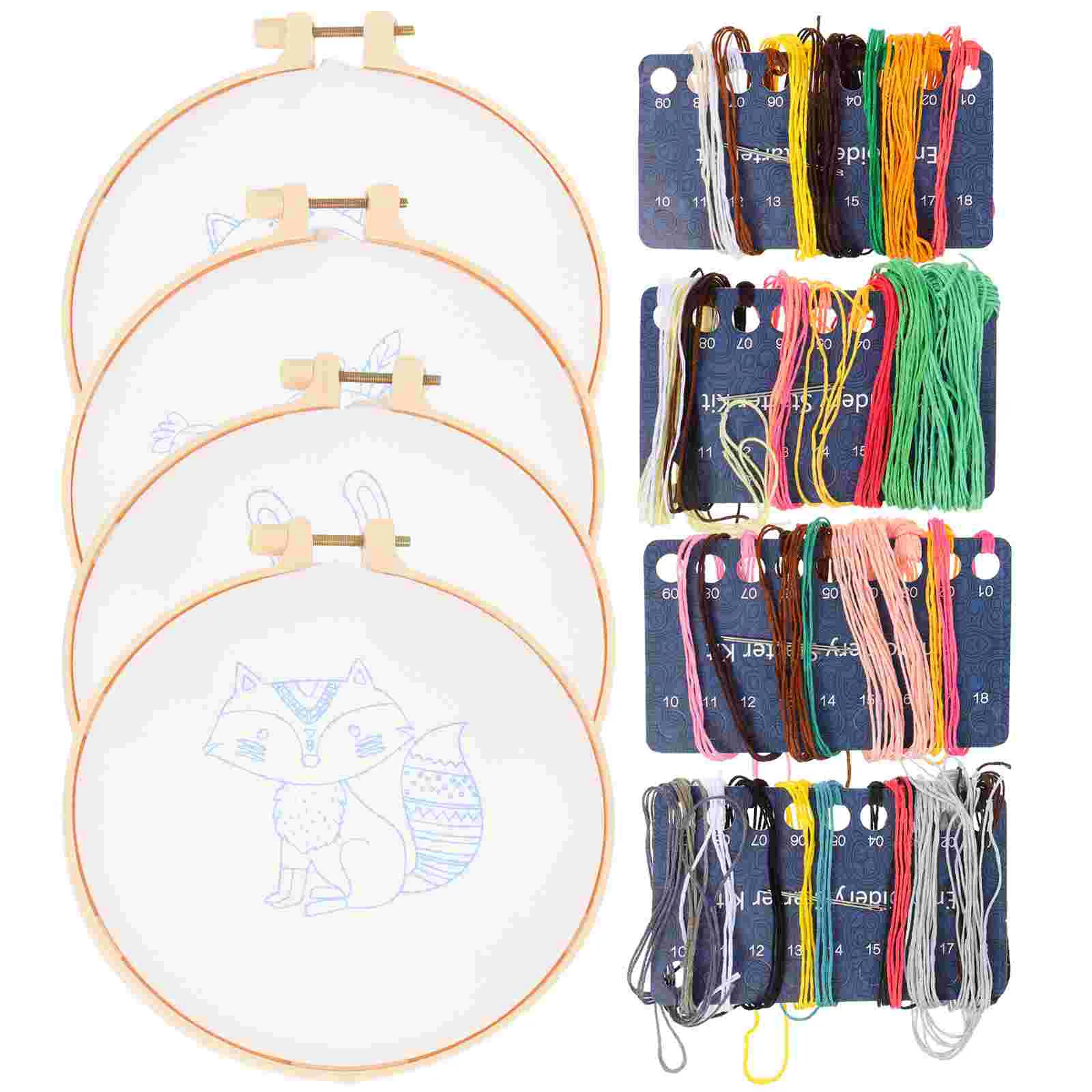 4 Sets Children's Cross Stitch Cartoon Embroidery Kit Kids Hand Crafts Gifts The DIY Polyester Beginner Material Suit for
4 Sets Children's Cross Stitch Cartoon Embroidery Kit Kids Hand Crafts Gifts The DIY Polyester Beginner Material Suit for