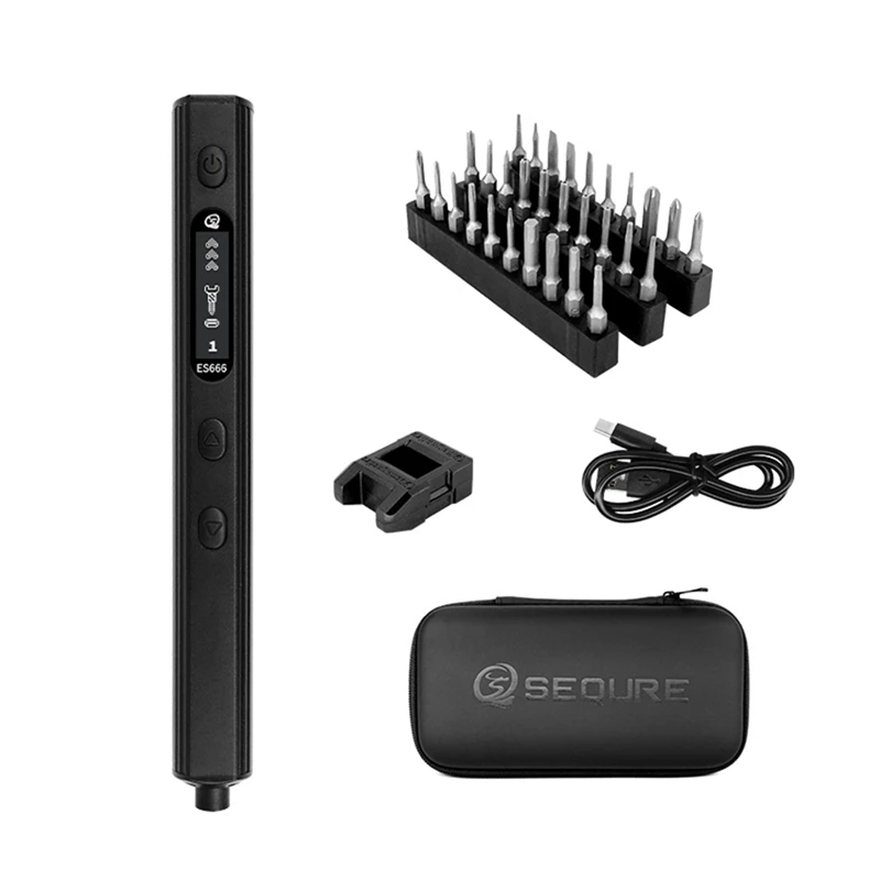 SEQURE ES666 Precision Electric Screwdrive Portable Power Tool Support Sensing Fixed Automatic Working Mode For RC Models
SEQURE ES666 Precision Electric Screwdrive Portable Power Tool Support Sensing Fixed Automatic Working Mode For RC Models