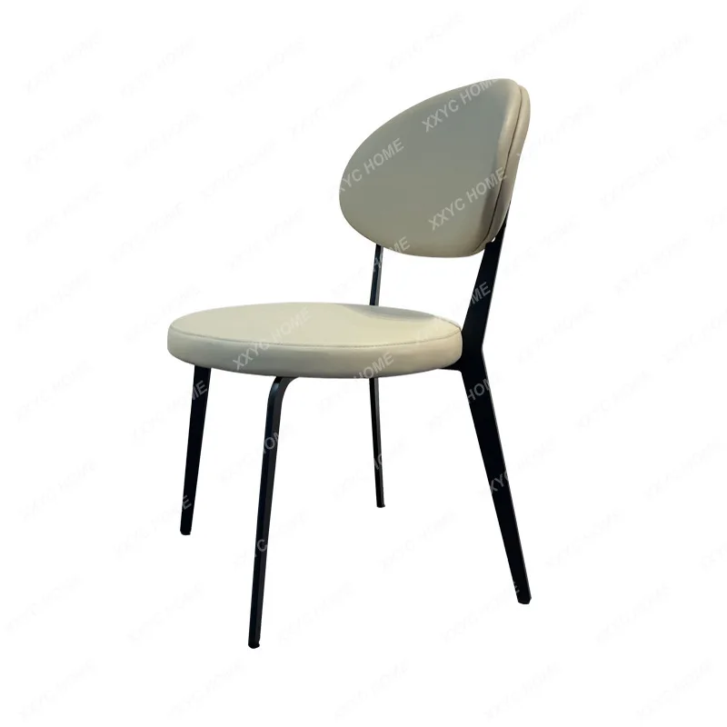 

Miabba итальянский минималистичный обеденный стул домашняя спинка стул современный простой Ресторан Сеть Красная книга молоко