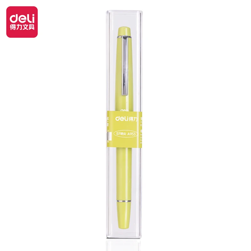 1Pcs Deli A953 4 Colors EF Nib Fountain Pens Set Student Office Stationery Supplies Ink Pens For Writing
1Pcs Deli A953 4 Colors EF Nib Fountain Pens Set Student Office Stationery Supplies Ink Pens For Writing