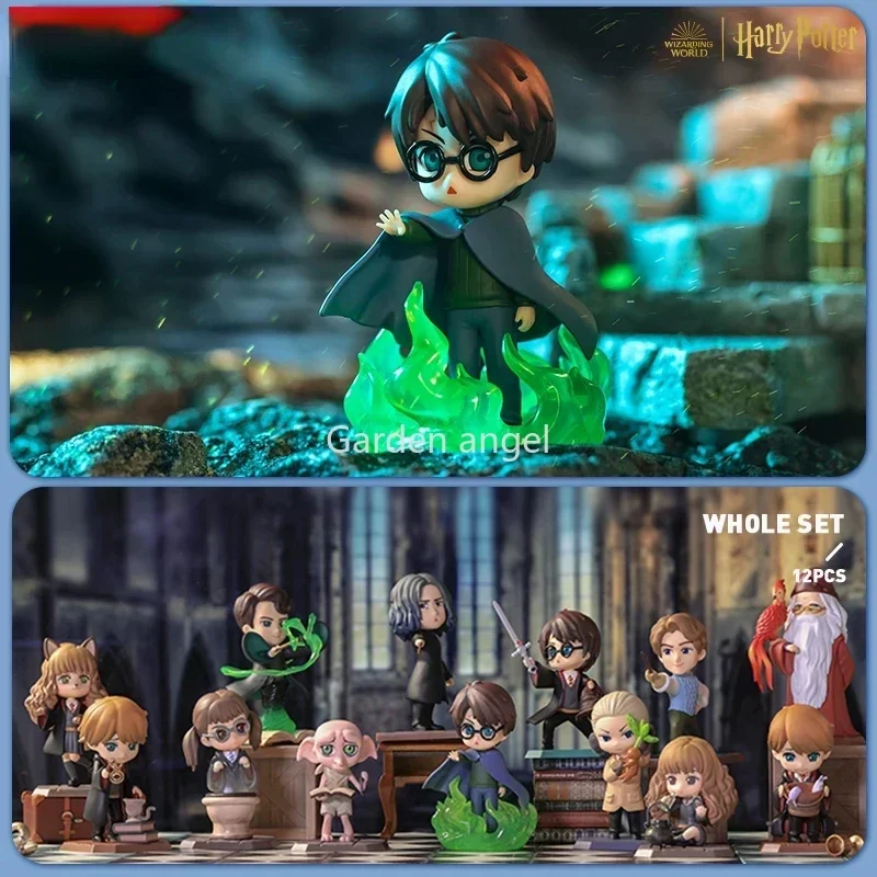 

POP MART Harry Potter and Chamber of Secrets Series Blind Box Kawaii Doll Caixas Action Figure Toys Collection Model Mystery Box