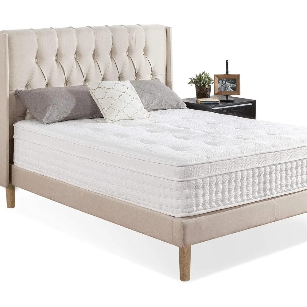 13 Inch Euro Top Pocket Spring Hybrid Mattress / Pressure Relief / Pocket Innersprings for Motion Isolation / Bed-in-a-Box, King
13 Inch Euro Top Pocket Spring Hybrid Mattress / Pressure Relief / Pocket Innersprings for Motion Isolation / Bed-in-a-Box, King