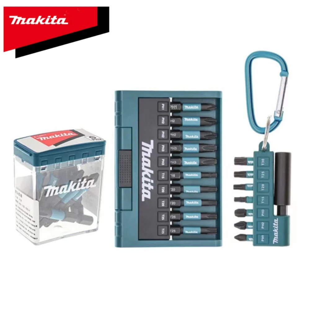 

Makita new Black impact-resistant double cross plum Head screwdriver set PH2 for high durability E-14227 E-14211 E-14233