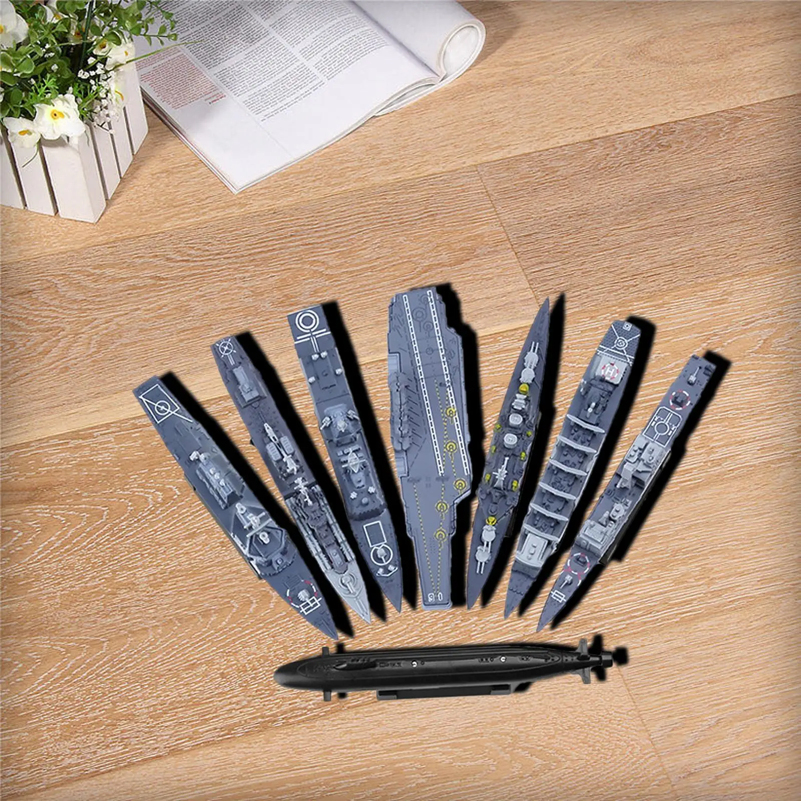 4D 8x Assembled Warship Model Toy DIY Assemble Model for Collect 
4D 8x Assembled Warship Model Toy DIY Assemble Model for Collect