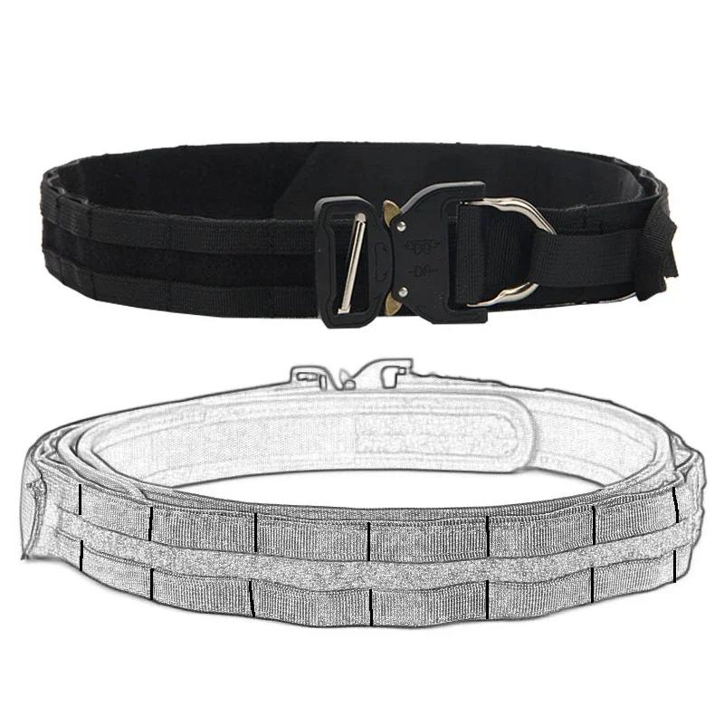 Tactical 2 Inch Combat Belt Quick Release Durable DRing Fighter Molle Combat Belts Men Military Canvas Waistband Outdoor Wargame
Tactical 2 Inch Combat Belt Quick Release Durable DRing Fighter Molle Combat Belts Men Military Canvas Waistband Outdoor Wargame