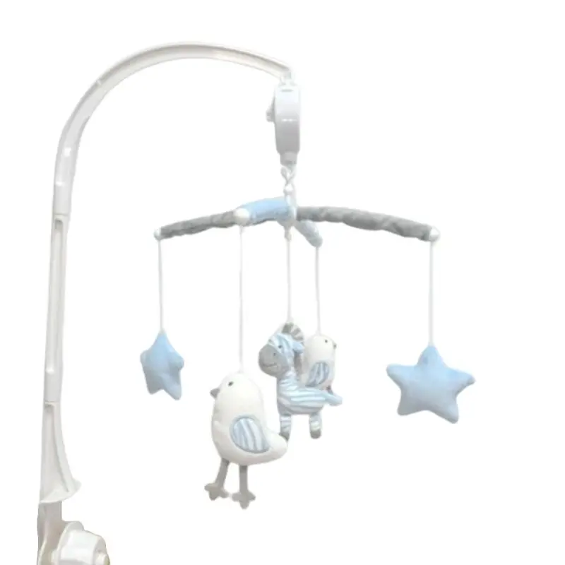 

24BE Baby Crib Musical Mobile Rattle Plush Pendant Bed Bell Wind Chimes Toy Kids Room Hanging Decorations