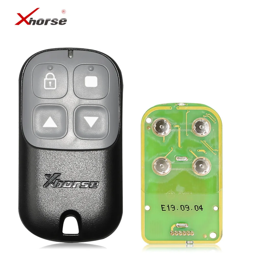 10pcs/lot Xhorse XKXH03EN Wire Remote Key Garage Door 4 Buttons Black English Version
10pcs/lot Xhorse XKXH03EN Wire Remote Key Garage Door 4 Buttons Black English Version