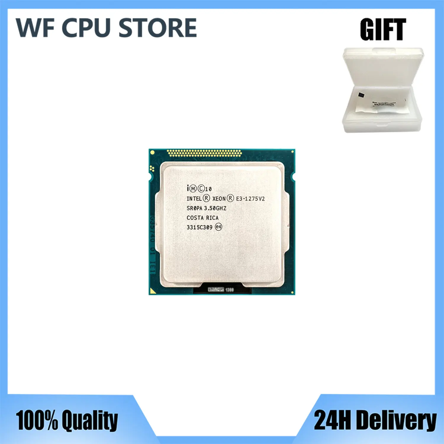 

Intel Xeon E3 1275 V2 Processor 3.5GHz LGA1155 8MB Quad Core CPU SR0PA