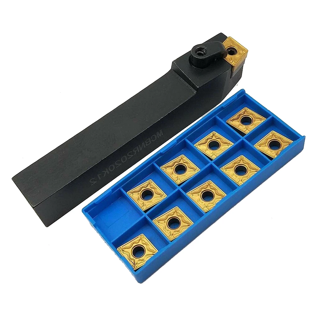 MCBNR2020K12 Turning Tool Holder Alloy Steel With CNMG120408-HM BP010 Carbide Insert Wrench
MCBNR2020K12 Turning Tool Holder Alloy Steel With CNMG120408-HM BP010 Carbide Insert Wrench