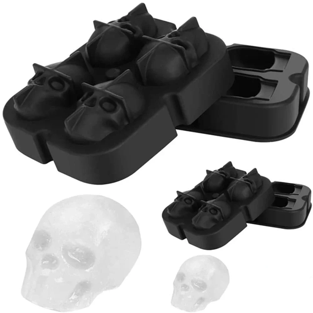 3D Skull Silicone Mold Ice Cube Maker Chocolate Mould Tray Ice Cream DIY Tool Whiskey Wine Cocktail Ice Cube Best Sellers
3D Skull Silicone Mold Ice Cube Maker Chocolate Mould Tray Ice Cream DIY Tool Whiskey Wine Cocktail Ice Cube Best Sellers
