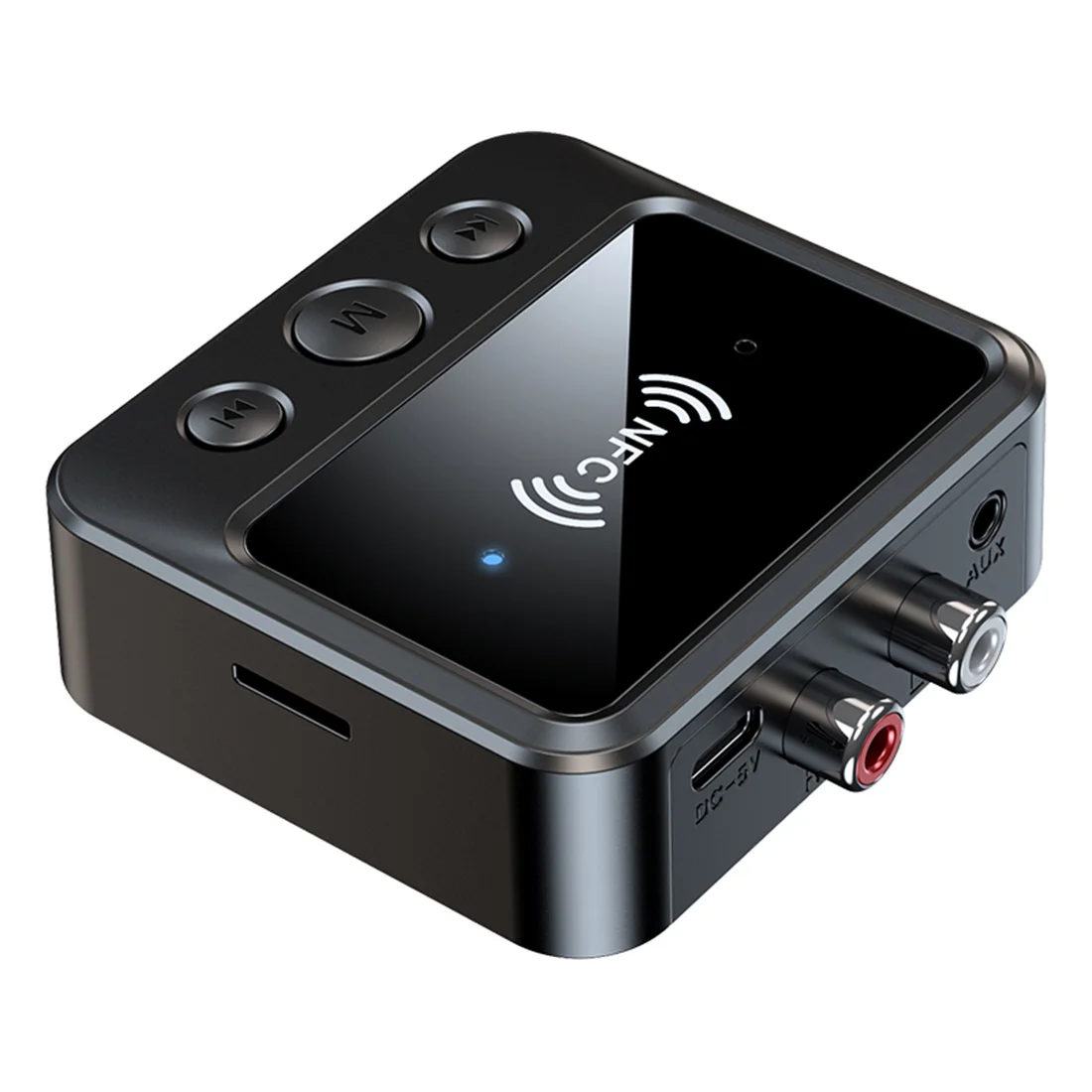 NFC Bluetooth 5,1 аудиоприемник A2DP AUX 3,5 мм RCA смарт-воспроизведение стерео аудио беспроводной адаптер для автомобильного динамика
NFC Bluetooth 5,1 аудиоприемник A2DP AUX 3,5 мм RCA смарт-воспроизведение стерео аудио беспроводной адаптер для автомобильного динамика