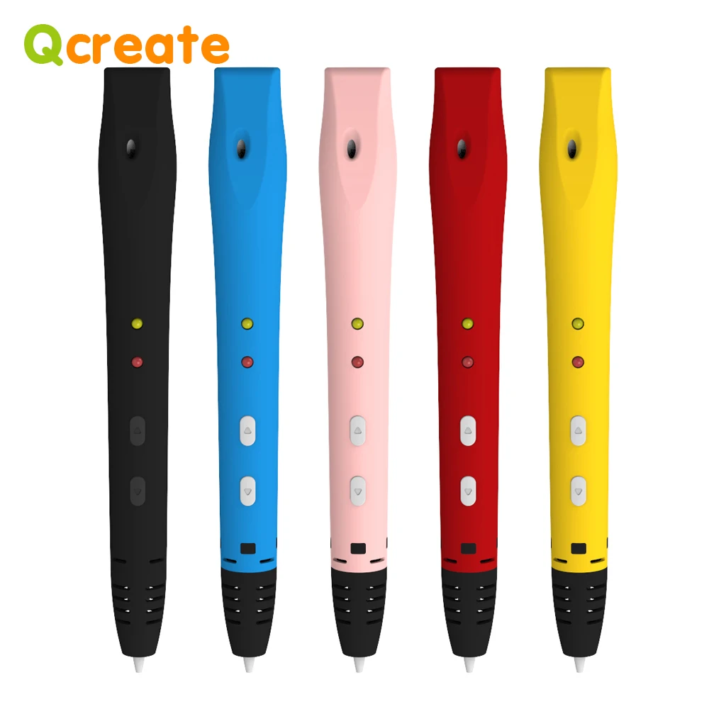 QCREATE 3D Pen QW01-014S Low Temperature Compatible With 1.75mm PCL Filament Ultra Slim And Lightweight Easy Of Use
QCREATE 3D Pen QW01-014S Low Temperature Compatible With 1.75mm PCL Filament Ultra Slim And Lightweight Easy Of Use