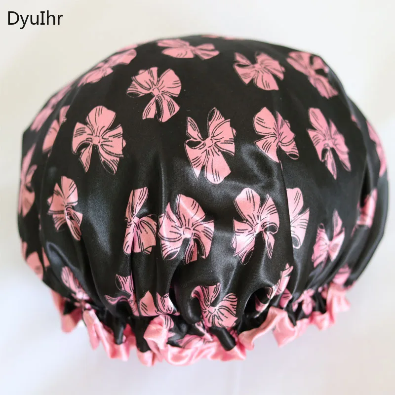 Adult Double Thicken Waterproof Shower Cap Makeup Bathing Headgear Kitchen Dustproof and Oil-proof Hair Cap and Shower Cap
Adult Double Thicken Waterproof Shower Cap Makeup Bathing Headgear Kitchen Dustproof and Oil-proof Hair Cap and Shower Cap