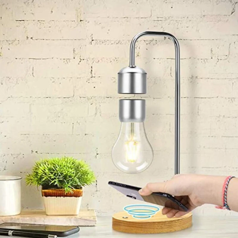 Floating Lamp Levitating Light Bulb Led Magnetic Floating Desk Lamp Novelty Night Light Wireless Charging Table Led Home Decor
Floating Lamp Levitating Light Bulb Led Magnetic Floating Desk Lamp Novelty Night Light Wireless Charging Table Led Home Decor