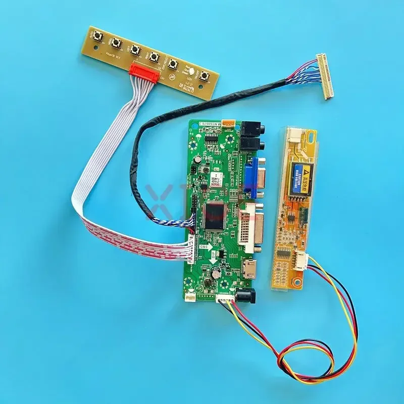 Плата контроллера драйвера MNT68676, подходит для фотографий, DIY 1024*768 VGA DVI HDMI-совместимый монитор, 30Pin LVDS 1CCFL
Плата контроллера драйвера MNT68676, подходит для фотографий, DIY 1024*768 VGA DVI HDMI-совместимый монитор, 30Pin LVDS 1CCFL