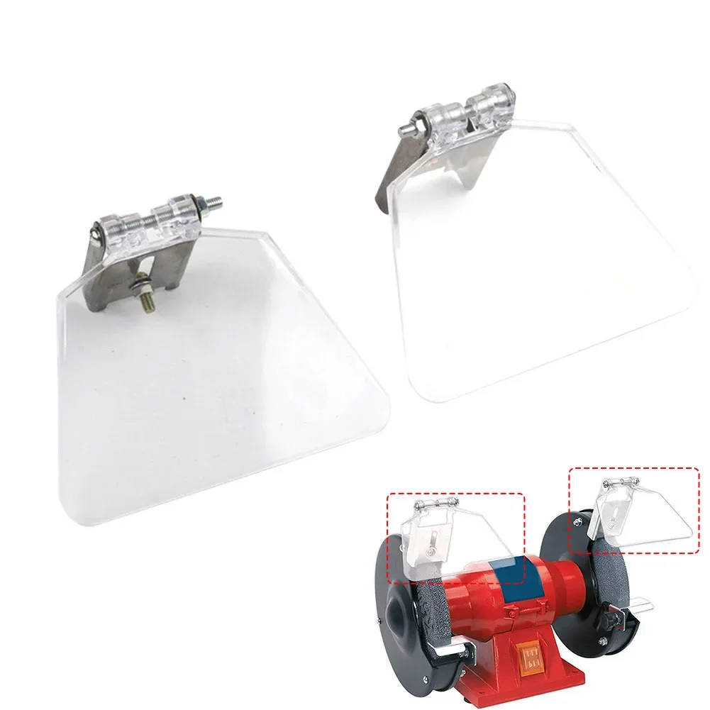 2pcs Grinder Bench Guard Replacement Eye Protection Safety Shields With Bracket Safety Guard Bench Grinder Tool
2pcs Grinder Bench Guard Replacement Eye Protection Safety Shields With Bracket Safety Guard Bench Grinder Tool
