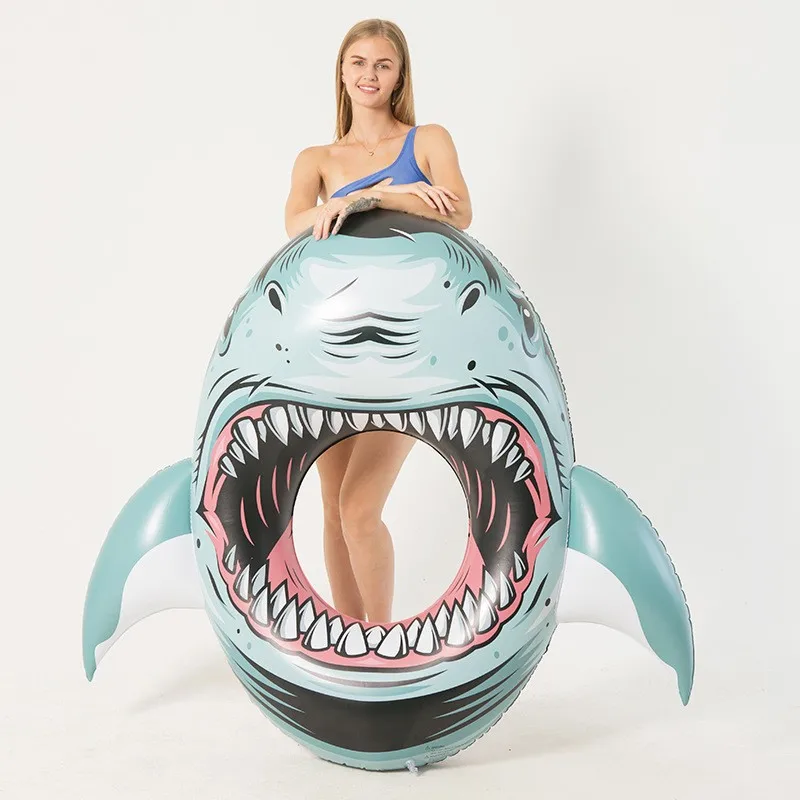 Inflatable Shark Pool Float Pool Lounge Chairs for Swimming Tube Raft Giant Pool Floatie Swimming Theme Party Toys for Kid Adult
Inflatable Shark Pool Float Pool Lounge Chairs for Swimming Tube Raft Giant Pool Floatie Swimming Theme Party Toys for Kid Adult
