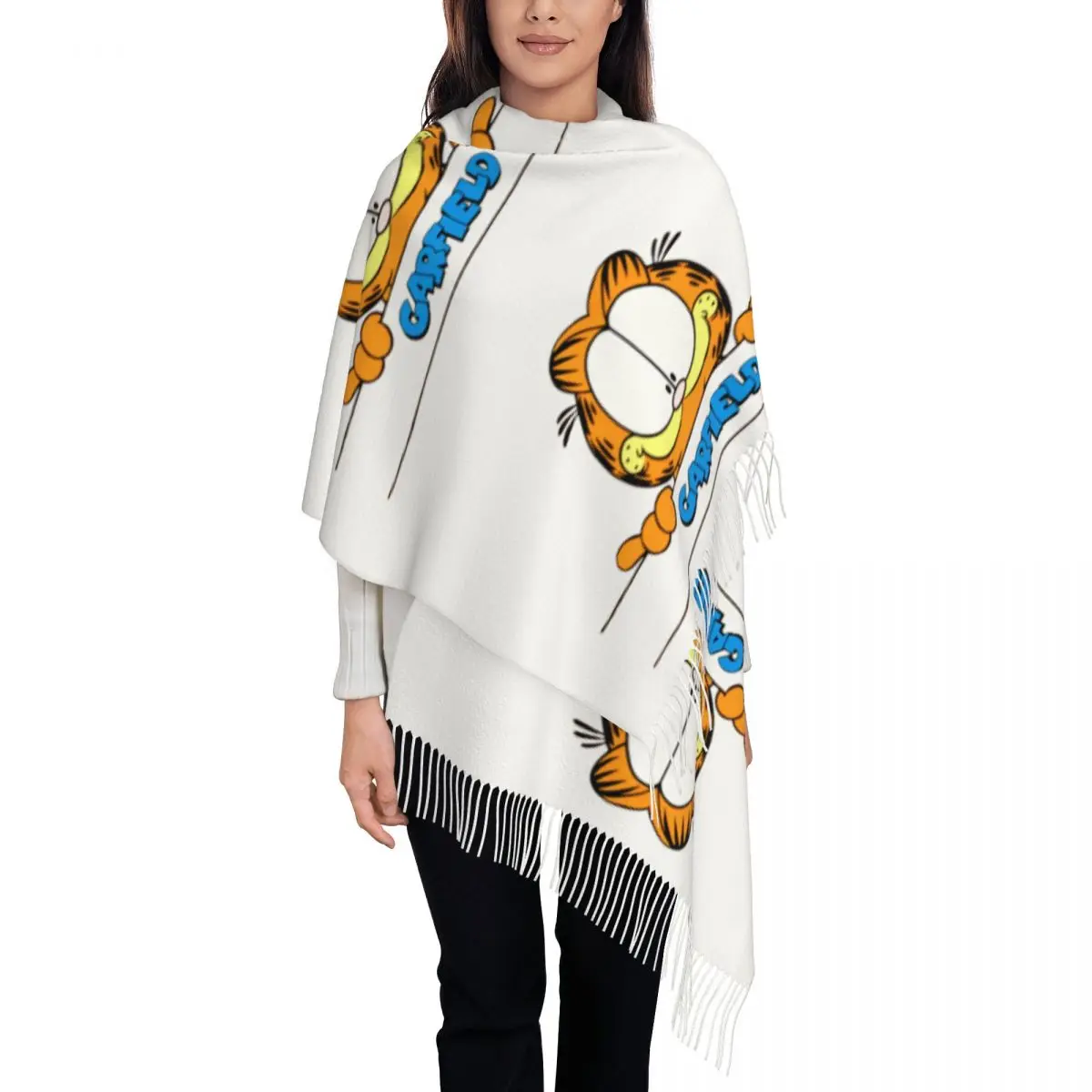 Customized Print Vintage Garfields Scarf Women Men Winter Warm Scarves Lovely Cat Shawls Wraps
Customized Print Vintage Garfields Scarf Women Men Winter Warm Scarves Lovely Cat Shawls Wraps