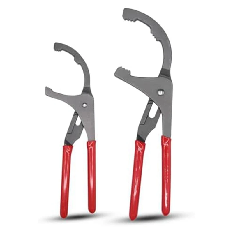 2 PCS Oil Filter Wrench Set,9In & 12In Oil Filter Pliers Oil Filter Removal Tools Metal For Most Cars,Trucks,Engine Filters
2 PCS Oil Filter Wrench Set,9In & 12In Oil Filter Pliers Oil Filter Removal Tools Metal For Most Cars,Trucks,Engine Filters
