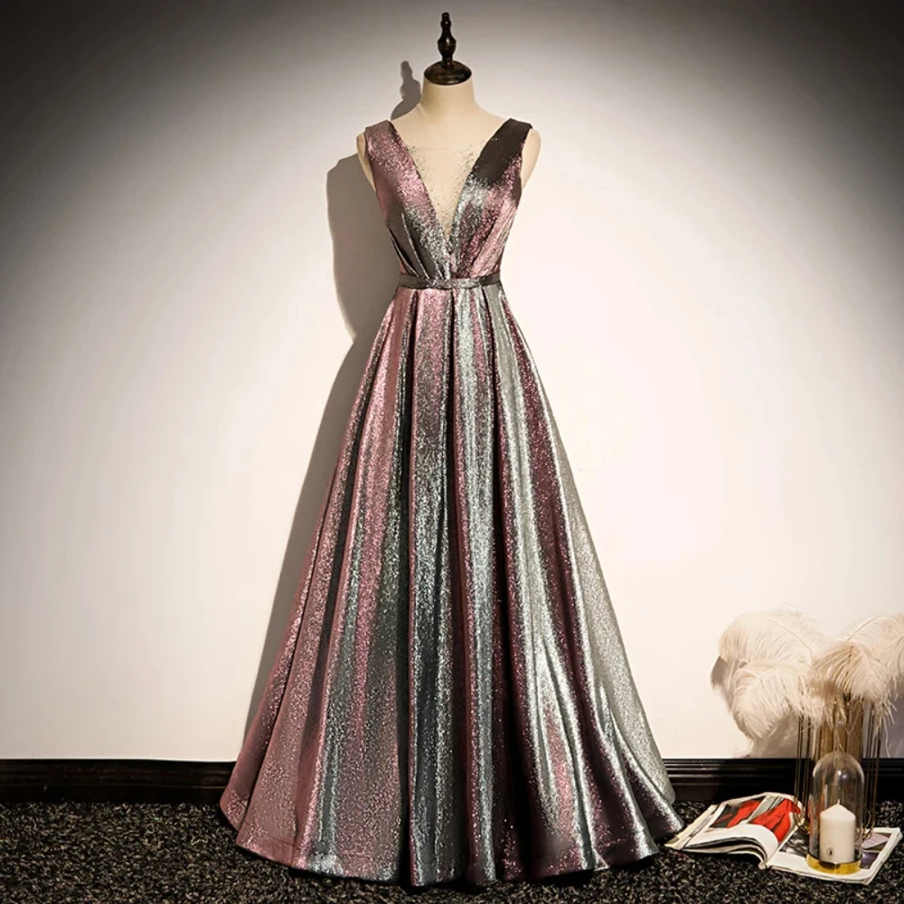 Elegant Evening Dress For Women 2024 Sparkly V-Neck Red Prom Gowns Puff Sleeves A-Line Starry Tulle Formal Party Occasion Dress
Elegant Evening Dress For Women 2024 Sparkly V-Neck Red Prom Gowns Puff Sleeves A-Line Starry Tulle Formal Party Occasion Dress