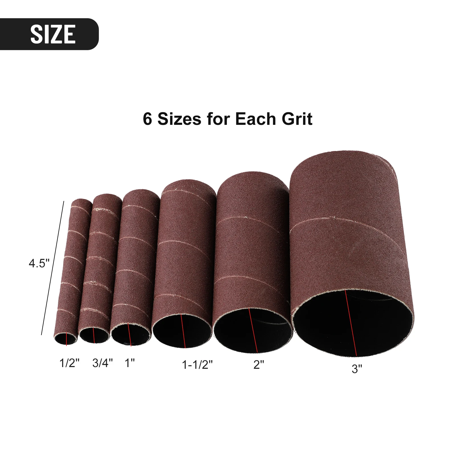 Durable New Sanding Drum Sleeves Mixed Oscillating Paper Polishing Wheel Power Tool 12pcs Sander Spindle 4.5in
Durable New Sanding Drum Sleeves Mixed Oscillating Paper Polishing Wheel Power Tool 12pcs Sander Spindle 4.5in