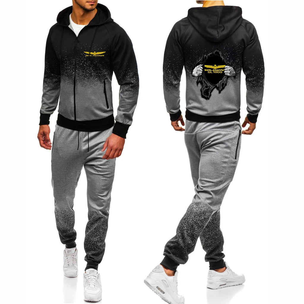 Goldwing GL1800 GL1500 Motocycles Print New Gradient Tracksuit Suit Spring Autumn Casual High Quality Cotton Men Jacket Hoodie
Goldwing GL1800 GL1500 Motocycles Print New Gradient Tracksuit Suit Spring Autumn Casual High Quality Cotton Men Jacket Hoodie
