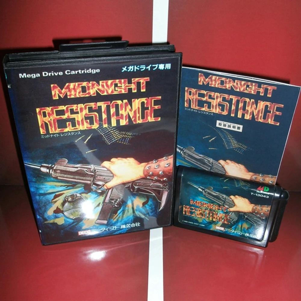 Полночное сопротивление с коробкой и руководством для 16-битного картриджа Sega MD Game, система Megadrive Genesis
Полночное сопротивление с коробкой и руководством для 16-битного картриджа Sega MD Game, система Megadrive Genesis