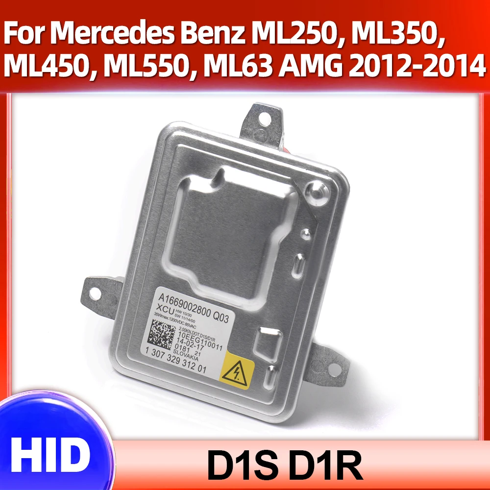 

35W D1S D1R HID Xenon Headlight Ballast OEM 130732931201 For Mercedes Benz ML250 ML350 ML450 ML550 ML63 AMG 2012 2013 2014