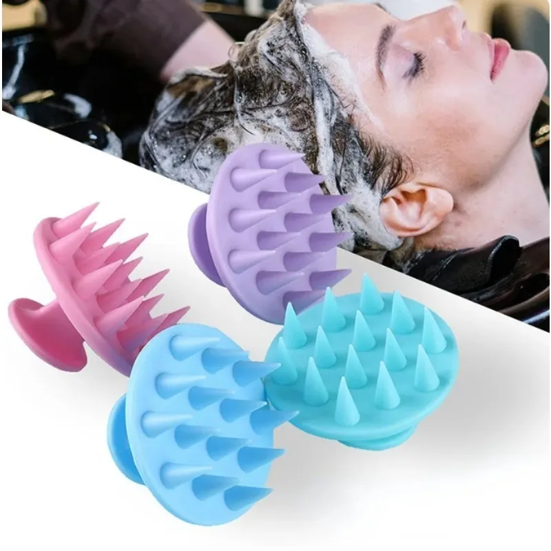 Silicone Shampoo Brush Hair Scalp Massager Clean Care Hair Root Itching Shower Brush Bath Massage Brush Comb Hair Accessories
Silicone Shampoo Brush Hair Scalp Massager Clean Care Hair Root Itching Shower Brush Bath Massage Brush Comb Hair Accessories