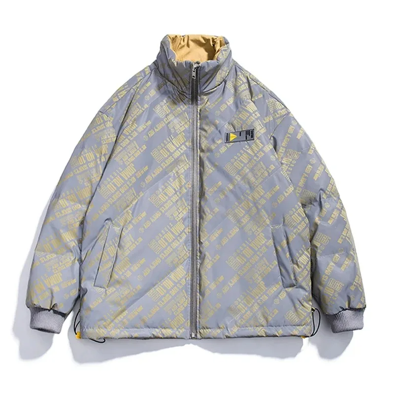 Hip Hop Down Jacket Parka Men Winter Thick Letter Print Parkas Japanese Warm Coats Couple Fashion Oversize Streetwear
Hip Hop Down Jacket Parka Men Winter Thick Letter Print Parkas Japanese Warm Coats Couple Fashion Oversize Streetwear