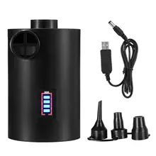 Storage Battery Inflator Quickly Fills The Portable Inflator Deflator with 3 Nozzles
Storage Battery Inflator Quickly Fills The Portable Inflator Deflator with 3 Nozzles