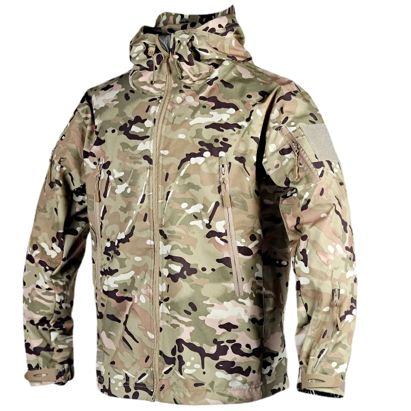 Mens Tactical Jacket Hiking Jackets Shark Skin Soft Shell Clothes Windbreaker Flight Pilot Hood Military Fleece Field Jacket
Mens Tactical Jacket Hiking Jackets Shark Skin Soft Shell Clothes Windbreaker Flight Pilot Hood Military Fleece Field Jacket