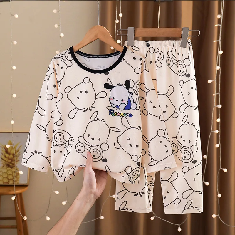 Kids Baby Cartoon Pajamas Sleepwear Shirt Pants Set Child Cute Nightgown Disney Sanrio Design
Kids Baby Cartoon Pajamas Sleepwear Shirt Pants Set Child Cute Nightgown Disney Sanrio Design