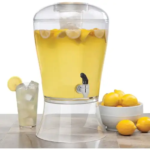 

Gallon Clear Acrylic Beverage Dispenser With Ice Core Glass straws with flowers Beer tap Coctail glass Straw toppers bulk Boba t