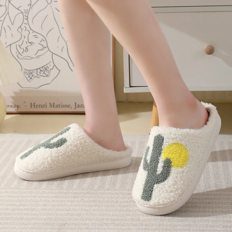 House Fuzzy Slipper Women Winter Warm Cactus Funny Fur Plush Non Slip Grip Indoor Lazy Female Home Room Shoe Men Male 2024 New
House Fuzzy Slipper Women Winter Warm Cactus Funny Fur Plush Non Slip Grip Indoor Lazy Female Home Room Shoe Men Male 2024 New