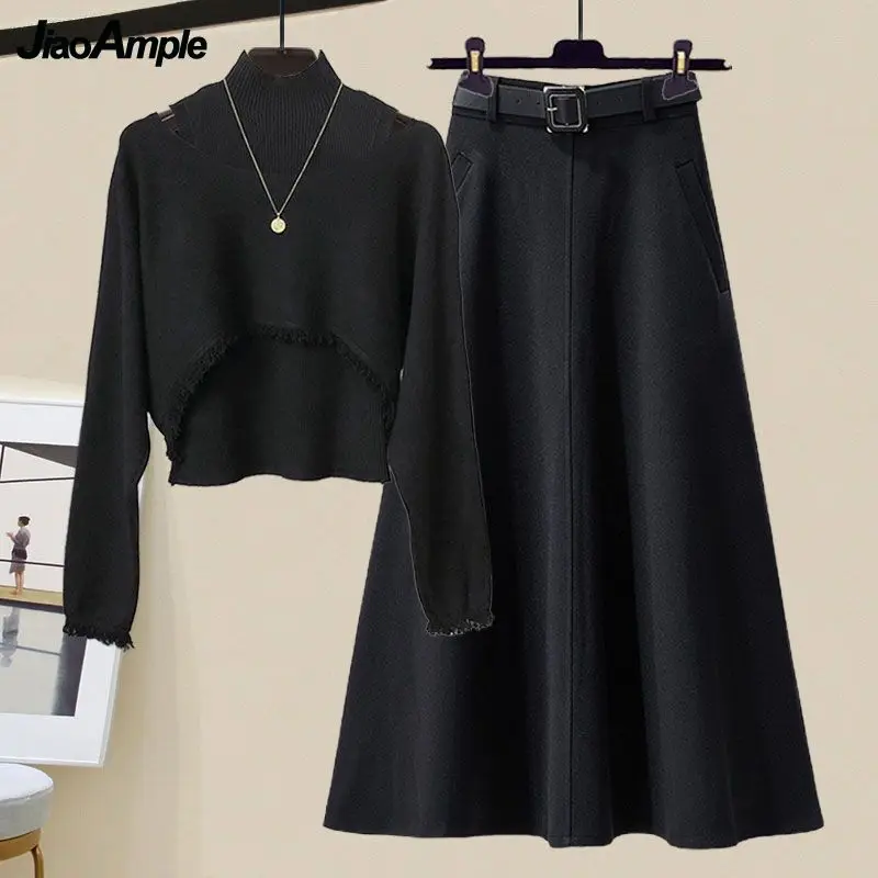 2024 Spring/Summer New Korean Slim Knitted Tassel Cover Up+Half High Neck Vest+Skirt 3 Piece Suit Women Chic Dress Matching Set
2024 Spring/Summer New Korean Slim Knitted Tassel Cover Up+Half High Neck Vest+Skirt 3 Piece Suit Women Chic Dress Matching Set