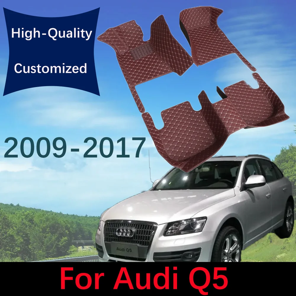 Fashion Car Floor Mats For Audi Q5 2009-2017 Custom Leather Automobile Carpet Rugs Foot Pads Interior Accessories
Fashion Car Floor Mats For Audi Q5 2009-2017 Custom Leather Automobile Carpet Rugs Foot Pads Interior Accessories