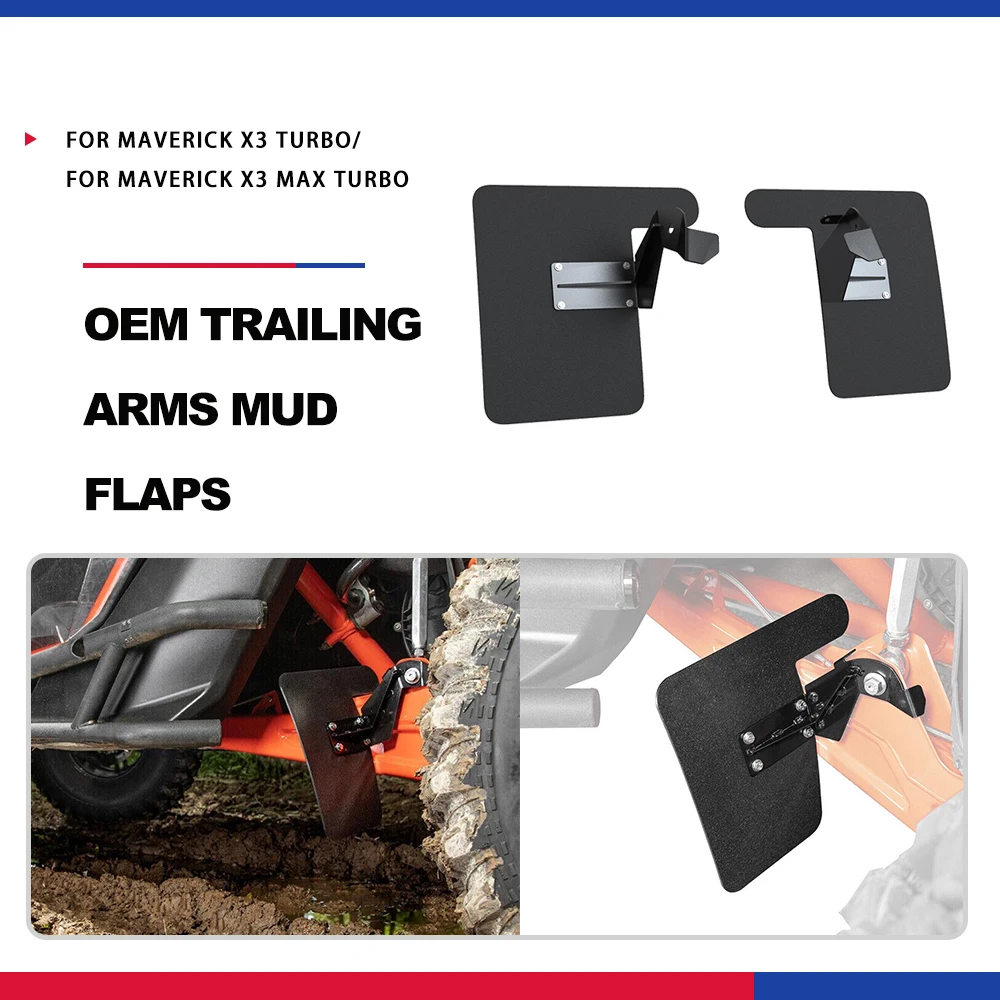 UTV Accessory Rocker Fender For Can-Am Maverick X3 Turbo R XMR /XRC/RR XMR 2018-2021 2022 2023 2024 OEM Trailing Arms Mud Flaps
UTV Accessory Rocker Fender For Can-Am Maverick X3 Turbo R XMR /XRC/RR XMR 2018-2021 2022 2023 2024 OEM Trailing Arms Mud Flaps