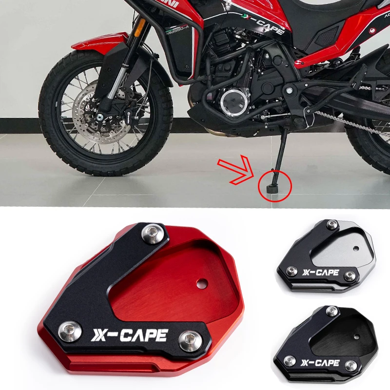 For Moto Morini XCape 650 X-Cape 650 650X 2022 2023 Motorcycle CNC Side Stand Tripod Magnifying Stand Pad Anti-Slip Accessories
For Moto Morini XCape 650 X-Cape 650 650X 2022 2023 Motorcycle CNC Side Stand Tripod Magnifying Stand Pad Anti-Slip Accessories