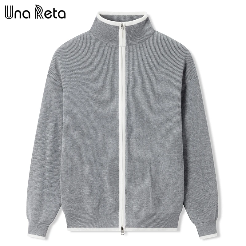 Una Reta Harajuku Cardigan Sweater Autumn Winter Men's Coat Streetwear Casual Turtleneck Zipper Sweater Cardigan Men
Una Reta Harajuku Cardigan Sweater Autumn Winter Men's Coat Streetwear Casual Turtleneck Zipper Sweater Cardigan Men