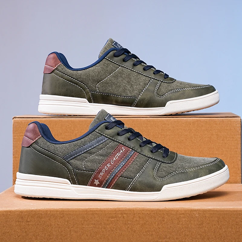 New Fashion Green Men's Shoes Sneakers Plus Size 39-48 Comfortable Flat Shoes Man Breathable Casual Mens Shoes zapatillas hombre
New Fashion Green Men's Shoes Sneakers Plus Size 39-48 Comfortable Flat Shoes Man Breathable Casual Mens Shoes zapatillas hombre