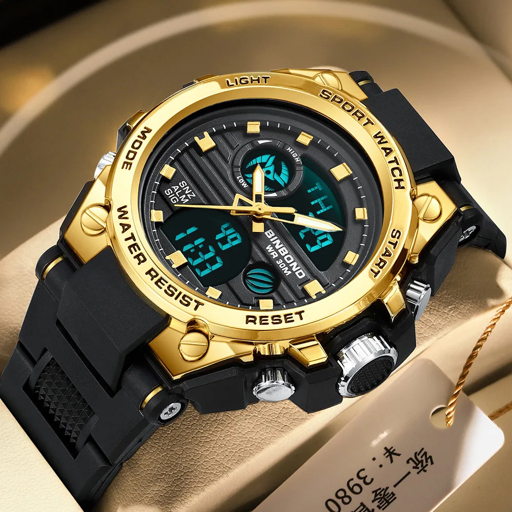 Sdotter Mens Watches Sports Top Brand Luxury Dual Display Quartz Watch Men Military Waterproof Clock Digital Electronic Wristwat
Sdotter Mens Watches Sports Top Brand Luxury Dual Display Quartz Watch Men Military Waterproof Clock Digital Electronic Wristwat