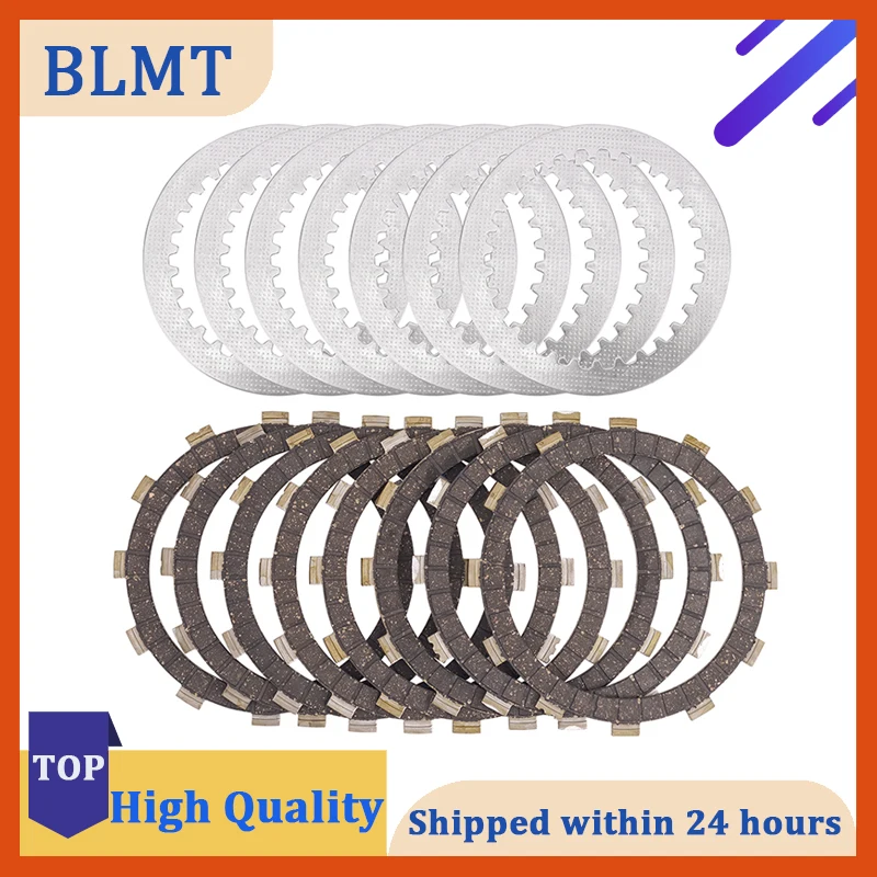 Motorcycle Clutch Friction Plates & Steel Plate Kit For Yamaha XV1000 XV700 XV750 Virago YZ250 WR250Z XV920 YZ450F YZ450FX
Motorcycle Clutch Friction Plates & Steel Plate Kit For Yamaha XV1000 XV700 XV750 Virago YZ250 WR250Z XV920 YZ450F YZ450FX