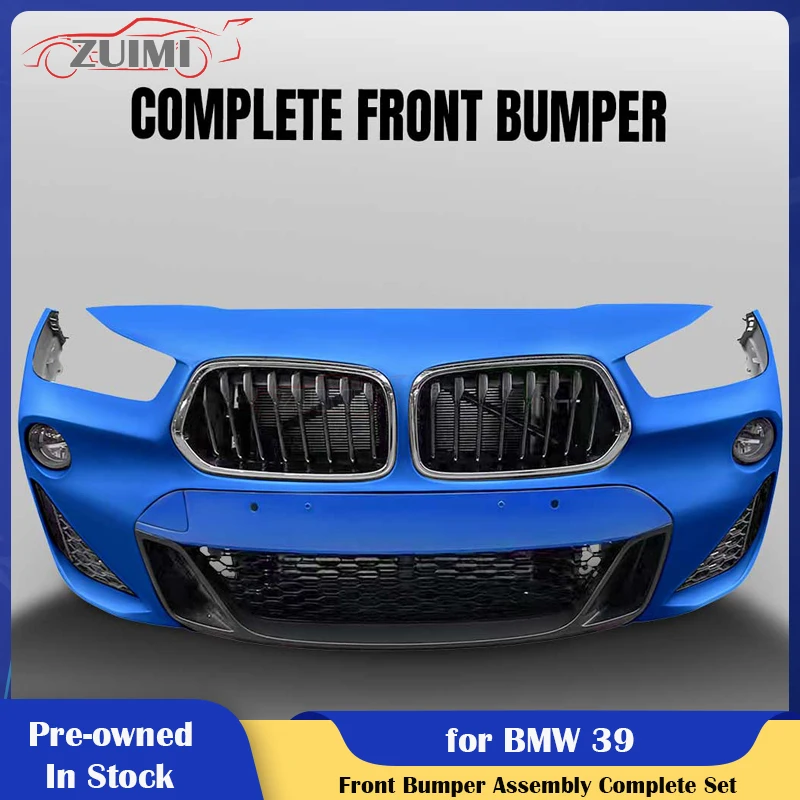 

F39 Pre-owned PP Material Bumpers Body Kits Front Bumper Assembly Blue White Grey Auto Parts for BMW F39 Car Accessoies
