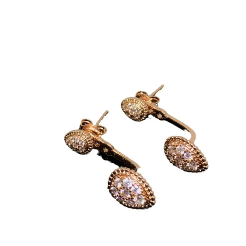 High Edition S925 Sterling Silver Zircon Water Drop Earrings for Women's Temperament Fashion Brand Gift
High Edition S925 Sterling Silver Zircon Water Drop Earrings for Women's Temperament Fashion Brand Gift