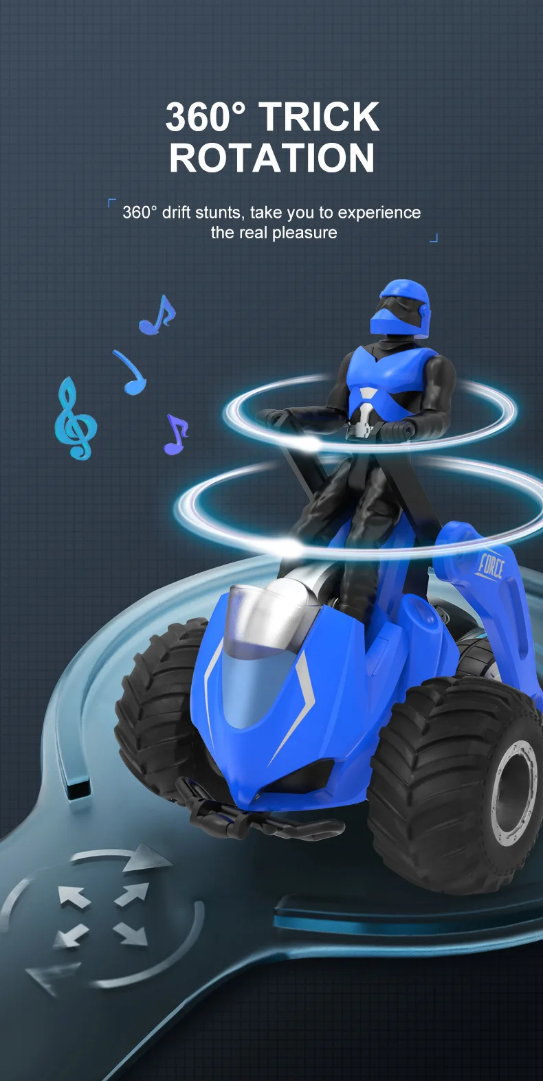 Coche teledirigido con Control remoto para niños, vehículo de juguete con luz, música, baile, deformación, escala 1:16, 2,4G Coche teledirigido con Control remoto para niños, vehículo de juguete con luz, música, baile, deformación, escala 1:16, 2,4G