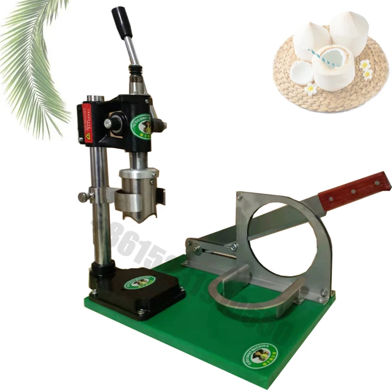 

Manual Coconut Peeling And Opening Machine Stainless Steel Drilling Maker