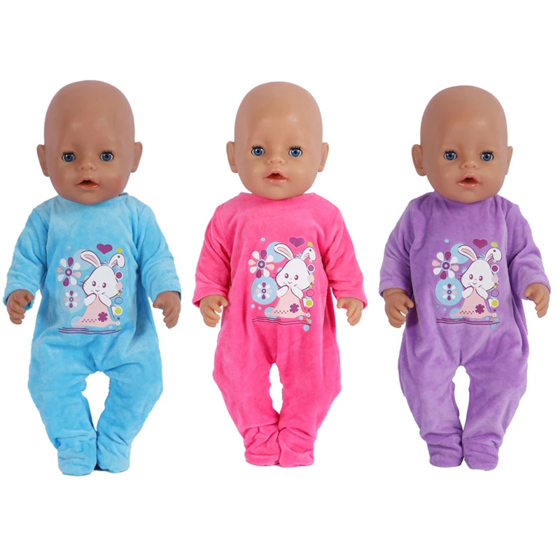 New Doll Jump Suits For 43cm Baby Doll 17 inch Reborn Baby Dolls Clothes And Accessories Rompers Baby Born Clothes
New Doll Jump Suits For 43cm Baby Doll 17 inch Reborn Baby Dolls Clothes And Accessories Rompers Baby Born Clothes